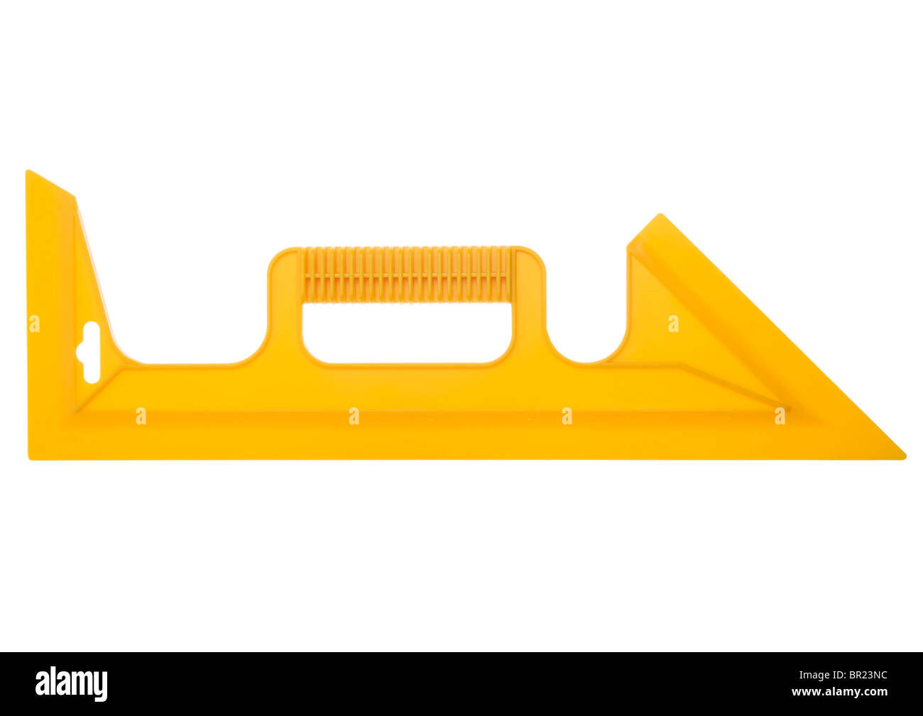 Yellow decorators paint shield on white background Stock Photo Alamy