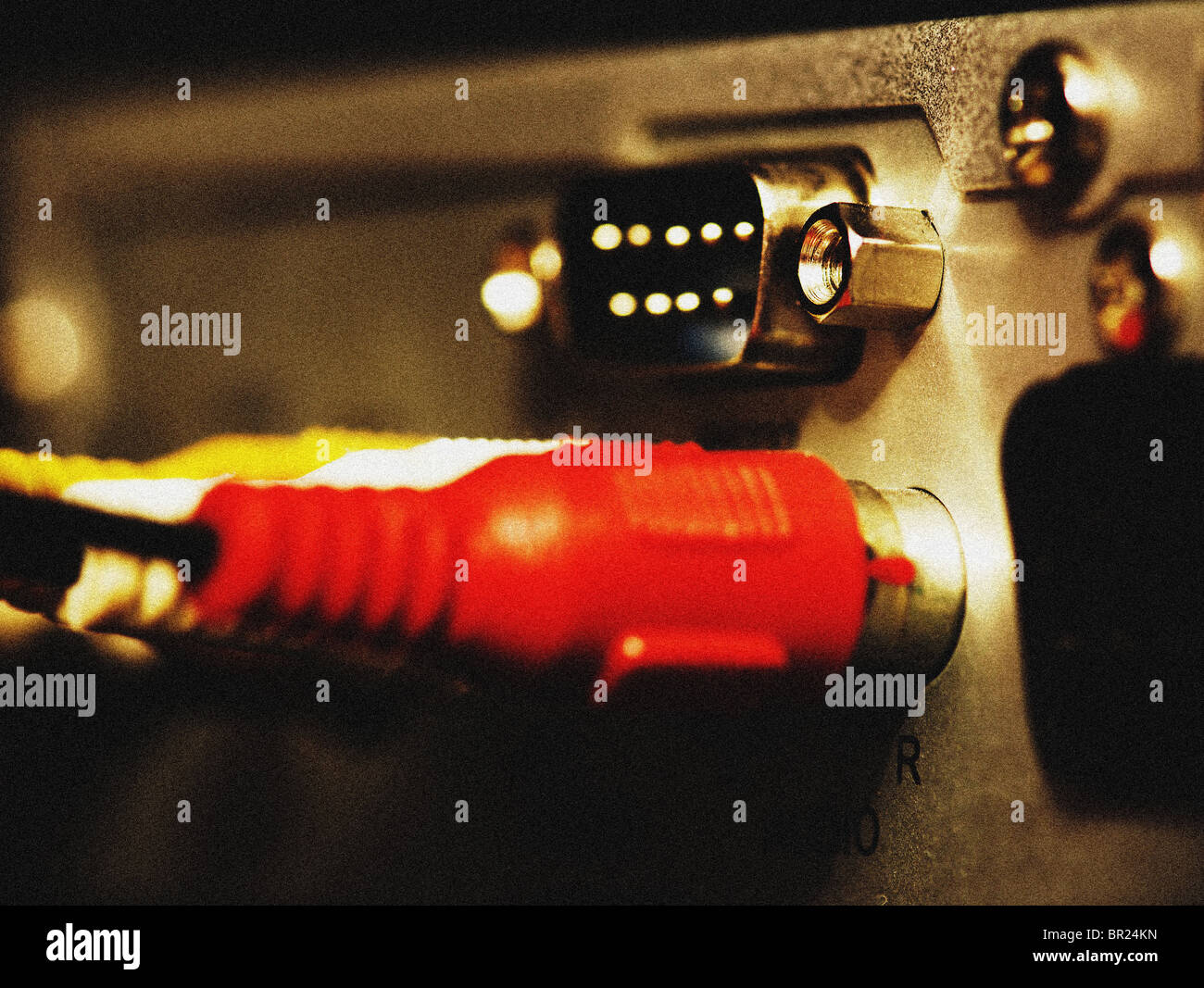 HiFi audio connection Stock Photo Alamy