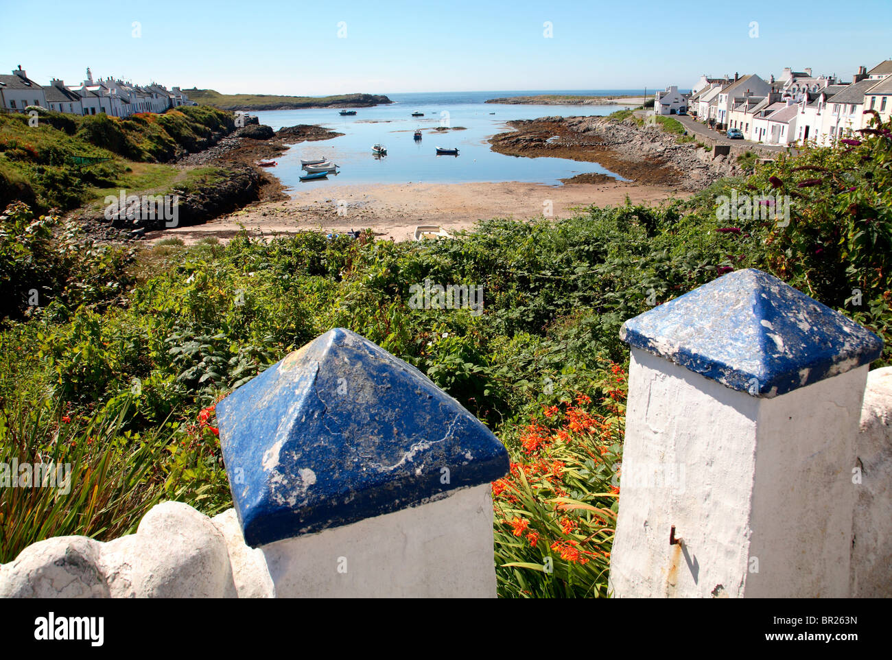 Scotland Islay Portnahaven Stock Photo Alamy