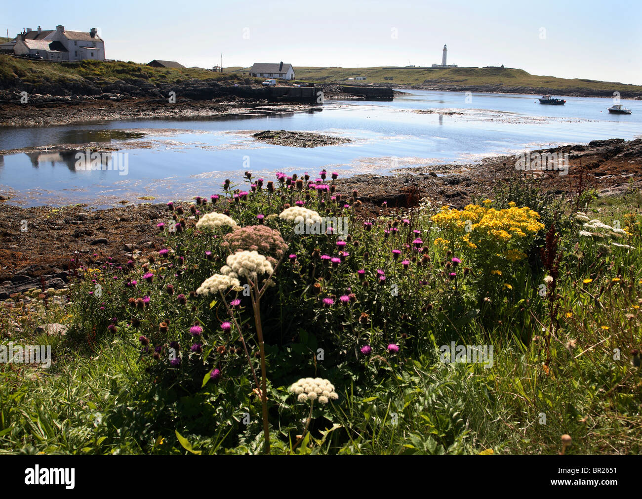 Scotland Islay Portnahaven Stock Photo Alamy