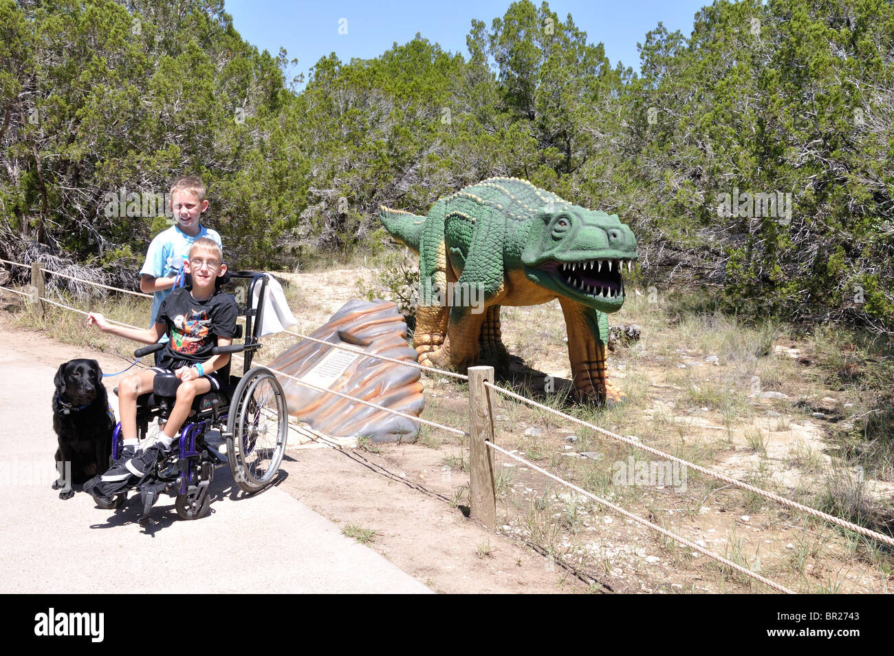 Dinosaur World, Glen Rose, Texas, USA Stock Photo Alamy