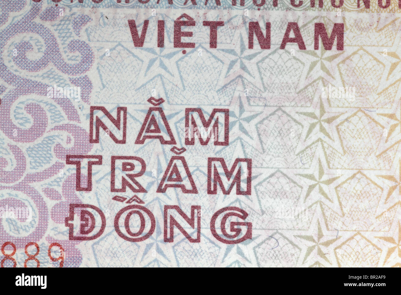 500 Dong Banknote Vietnam Stock Photo - Alamy