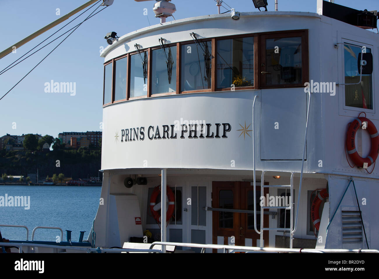 M/S Prince Carl Philip (Lake Mälaren) Stockholm, Sweden Stock Photo