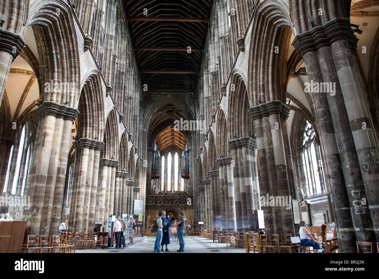 Interior Of Glasgow Cathedral Scotland Stock Photo Alamy