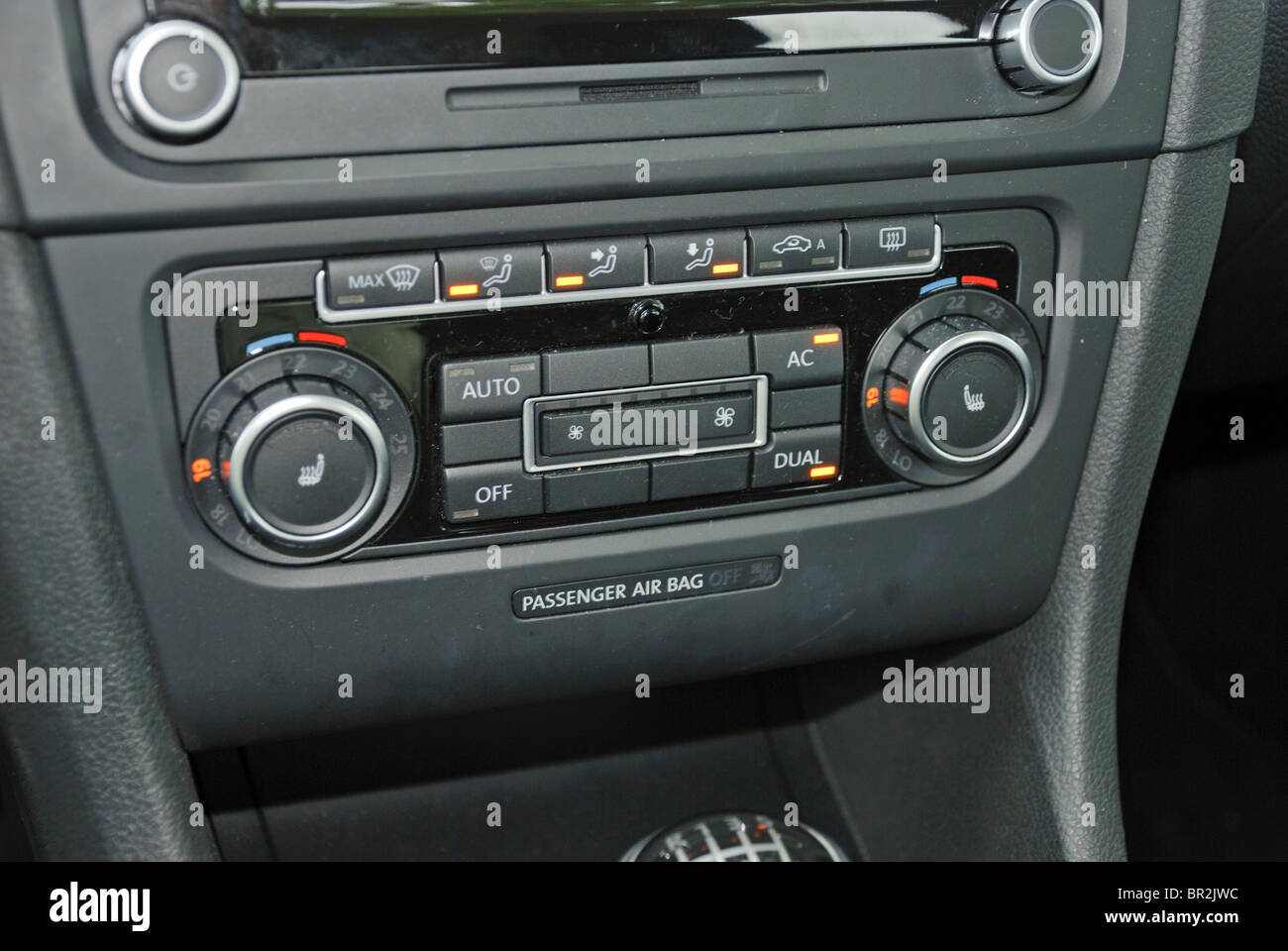 car air conditioning, A/C, dual Climatronic (Volkswagen Group Stock Photo -  Alamy