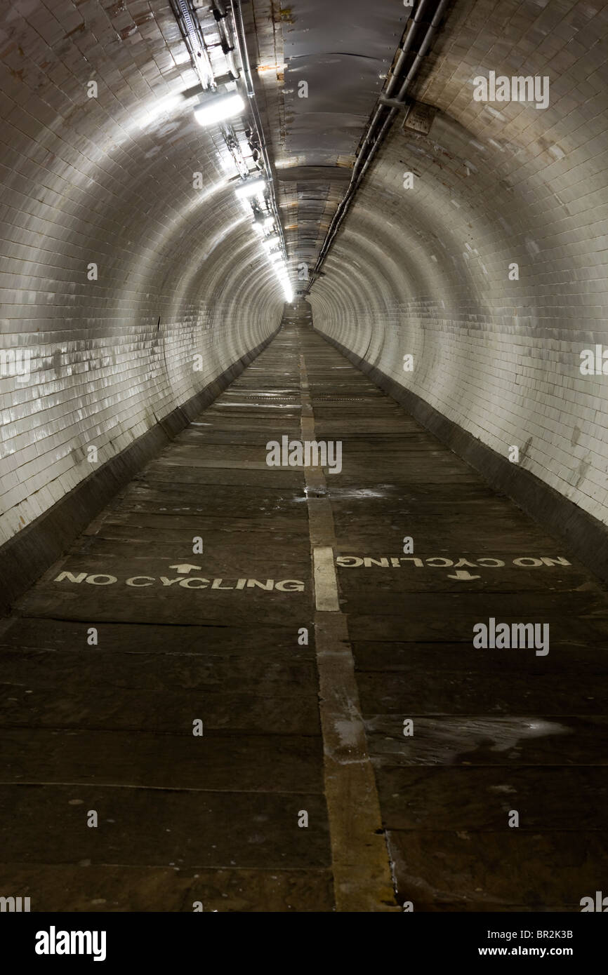 Greenwich foot tunnel london england hires stock photography and