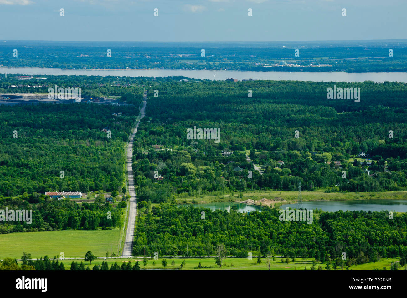 Ottawa River Valley from King Mountain Trail, Gatineau Park, Gatineau