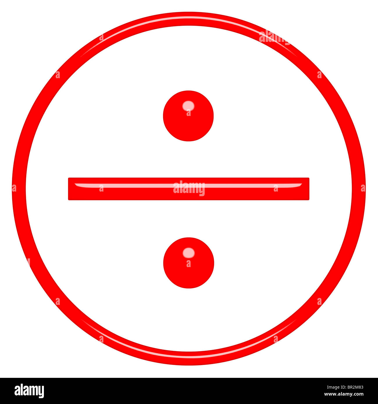 3d division sign Stock Photo Alamy