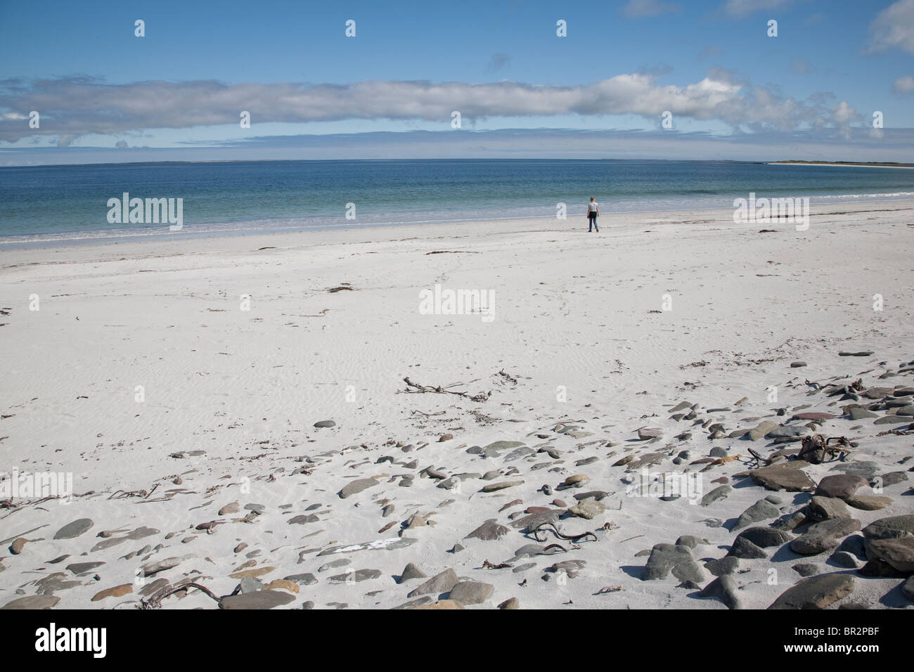 Whitemill Bay; Sanday; Orkney Islands; Scotland Stock Photo