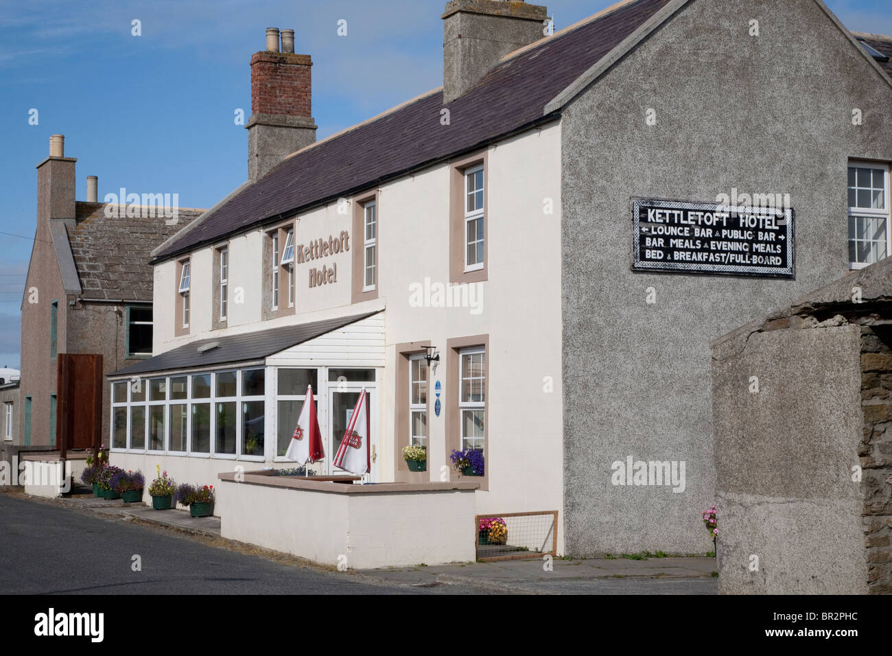 Kettletoft Hotel, Isle of Sanday, Orkney Islands, Scotland Stock Photo