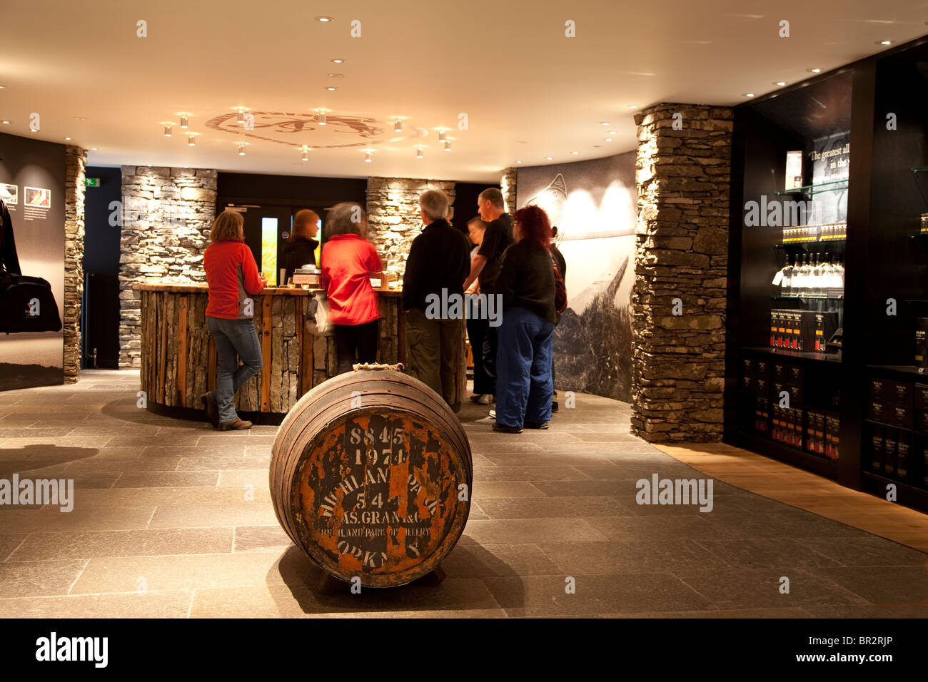 Highland Park; Distillery; Kirkwall; Orkney; Islands; Scotland Stock Photo