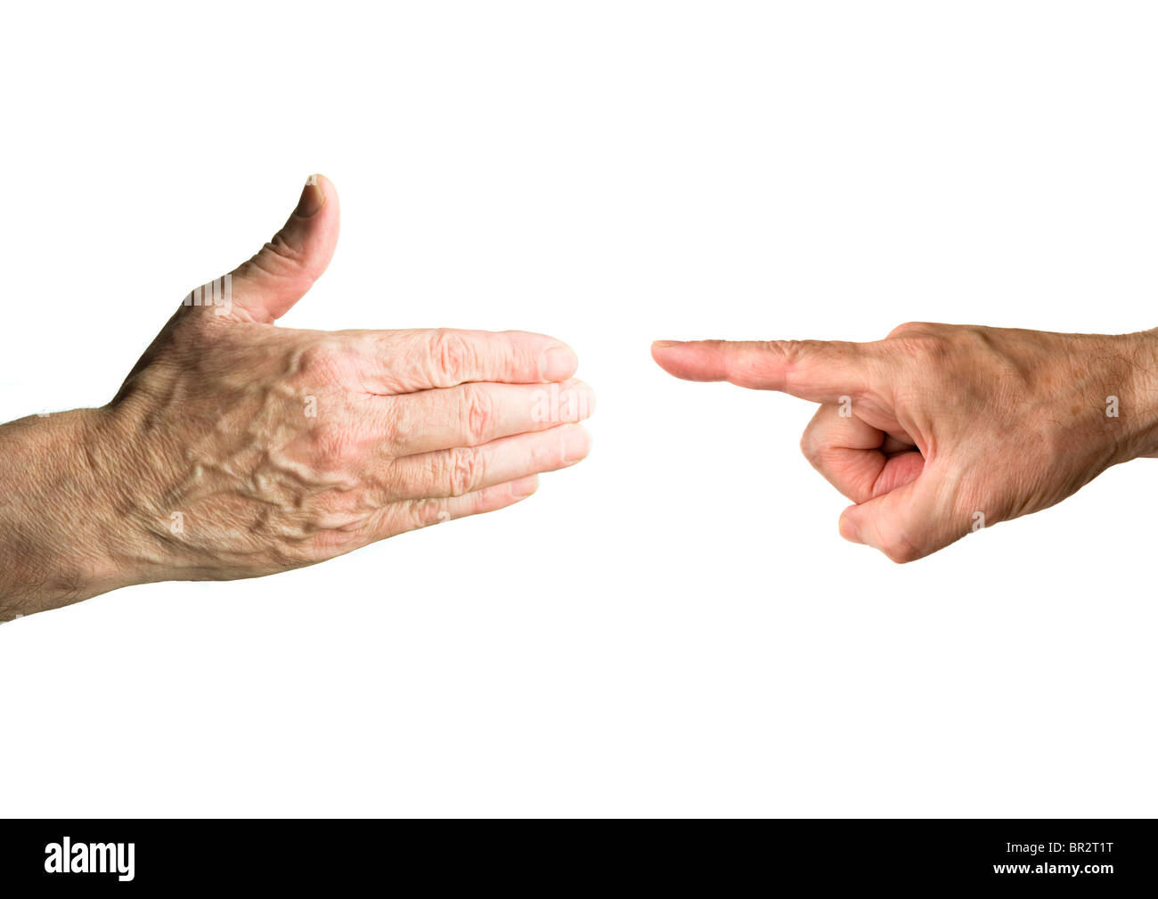 different point of view, isolated on white background Stock Photo - Alamy