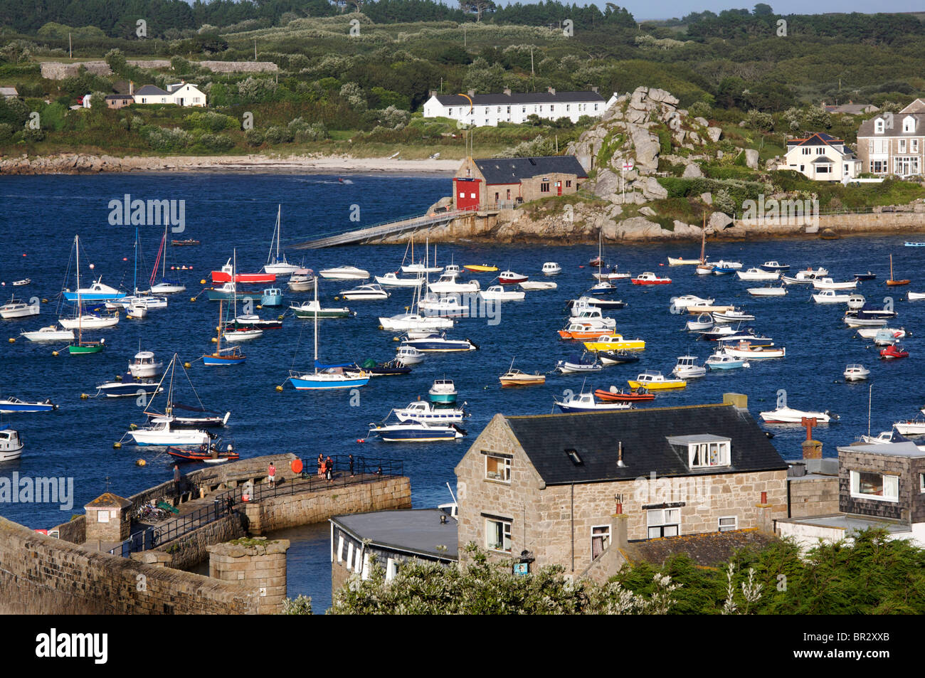 The Harbour on St Mary 's, The isles of Scilly Stock Photo Alamy