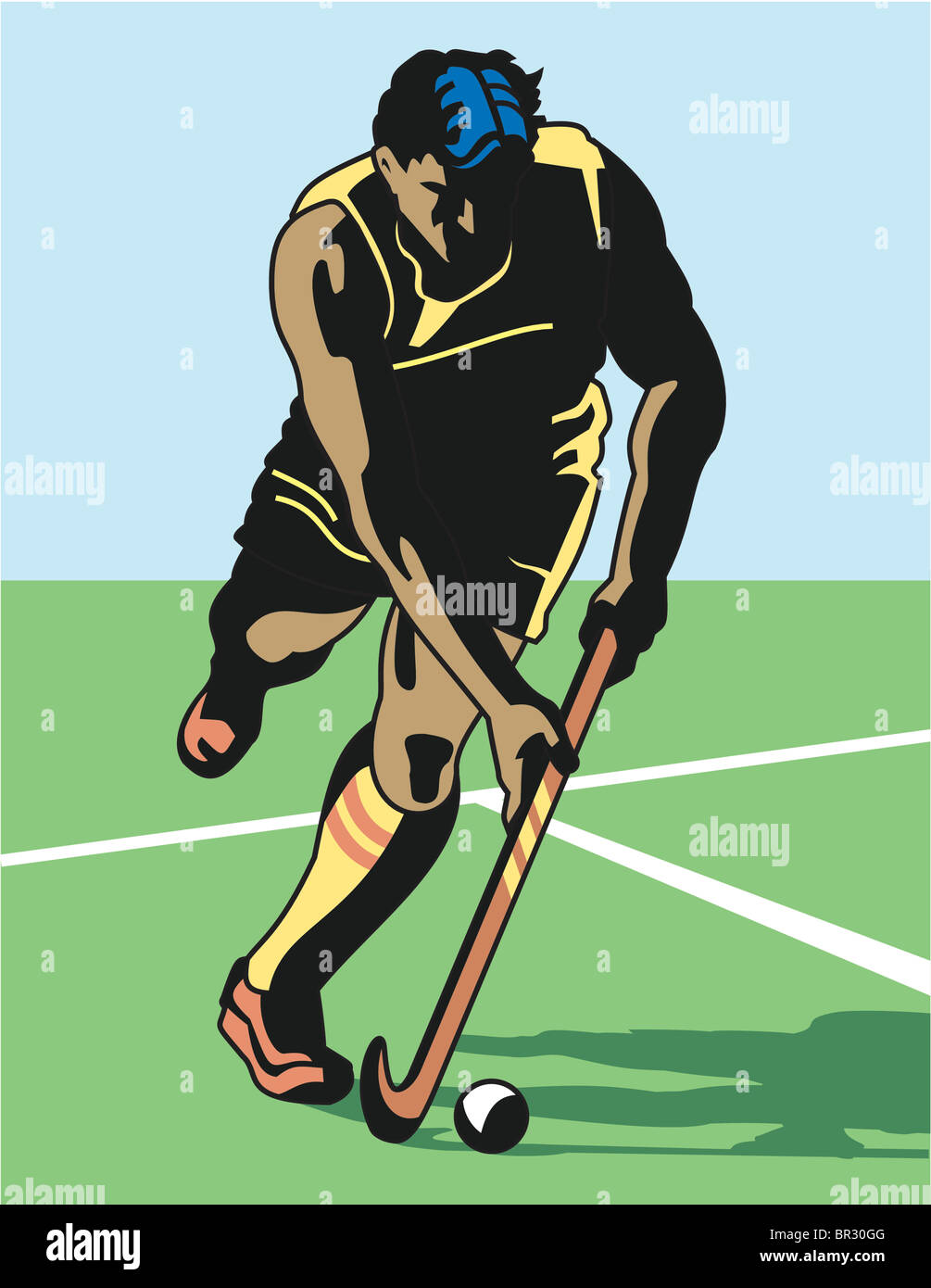 Inline field hockey hi-res stock photography and images - Alamy