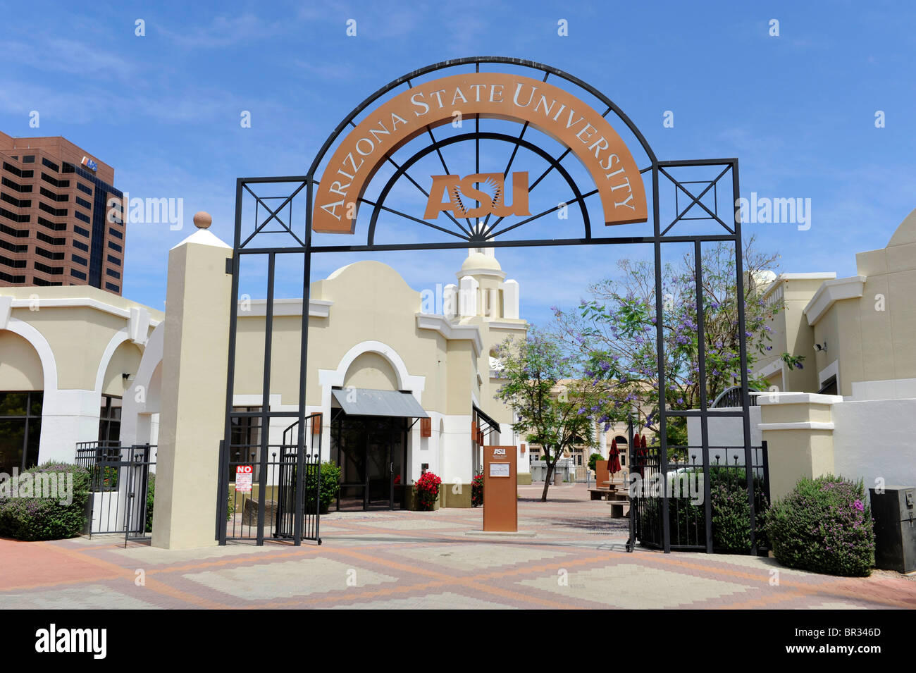 Arizona State University Downtown Phoenix Campus Arizona Stock Photo ...