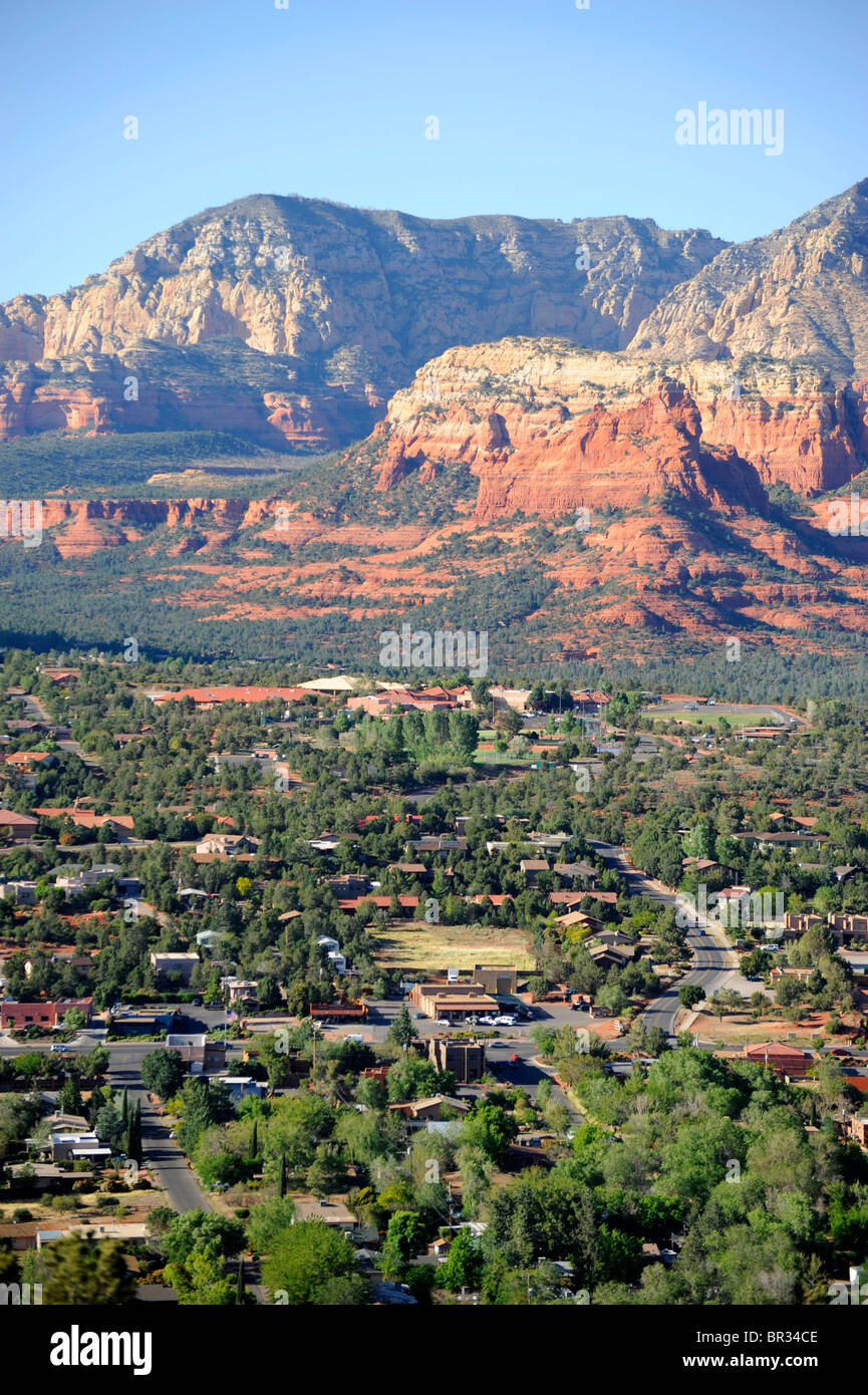 Famous View of Sedona Arizona from airport Stock Photo Alamy