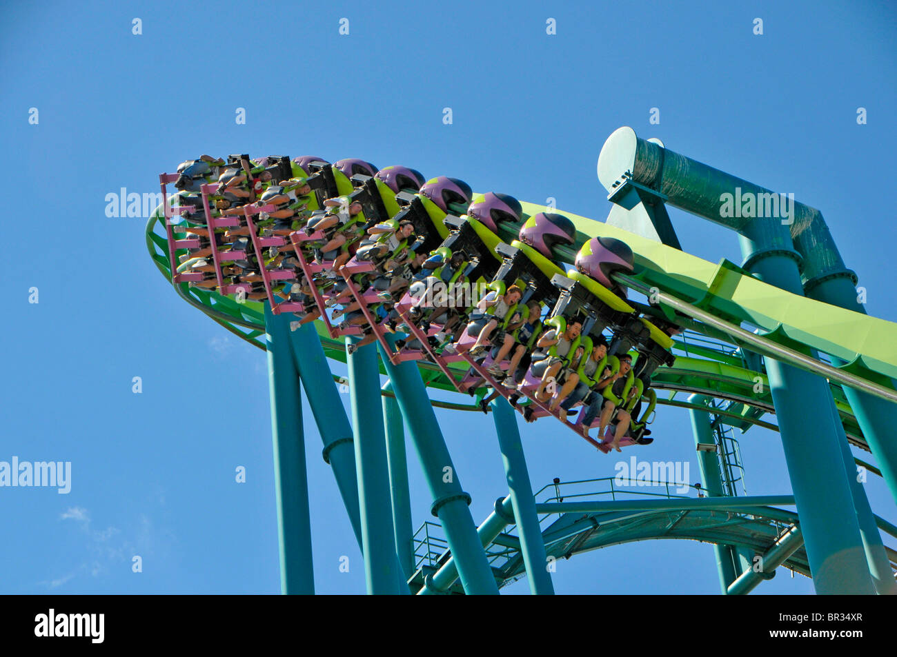 Raptor Ride Cedar Point Amusement Park Sandusky Ohio Stock Photo - Alamy