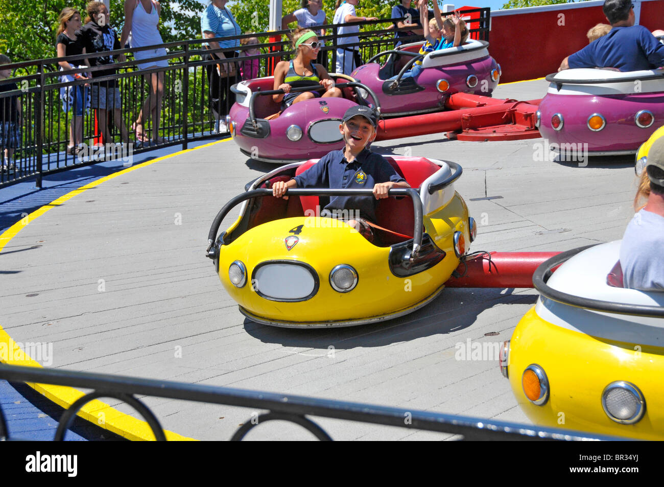 Calypso Ride Cedar Point Amusement Park Sandusky Ohio Stock Photo