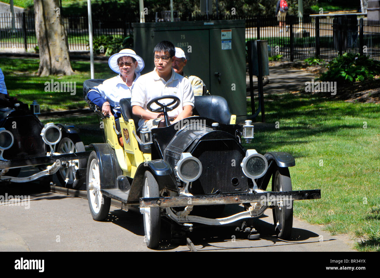 Antique Cars Cedar Point Amusement Park Sandusky Ohio Stock Photo - Alamy