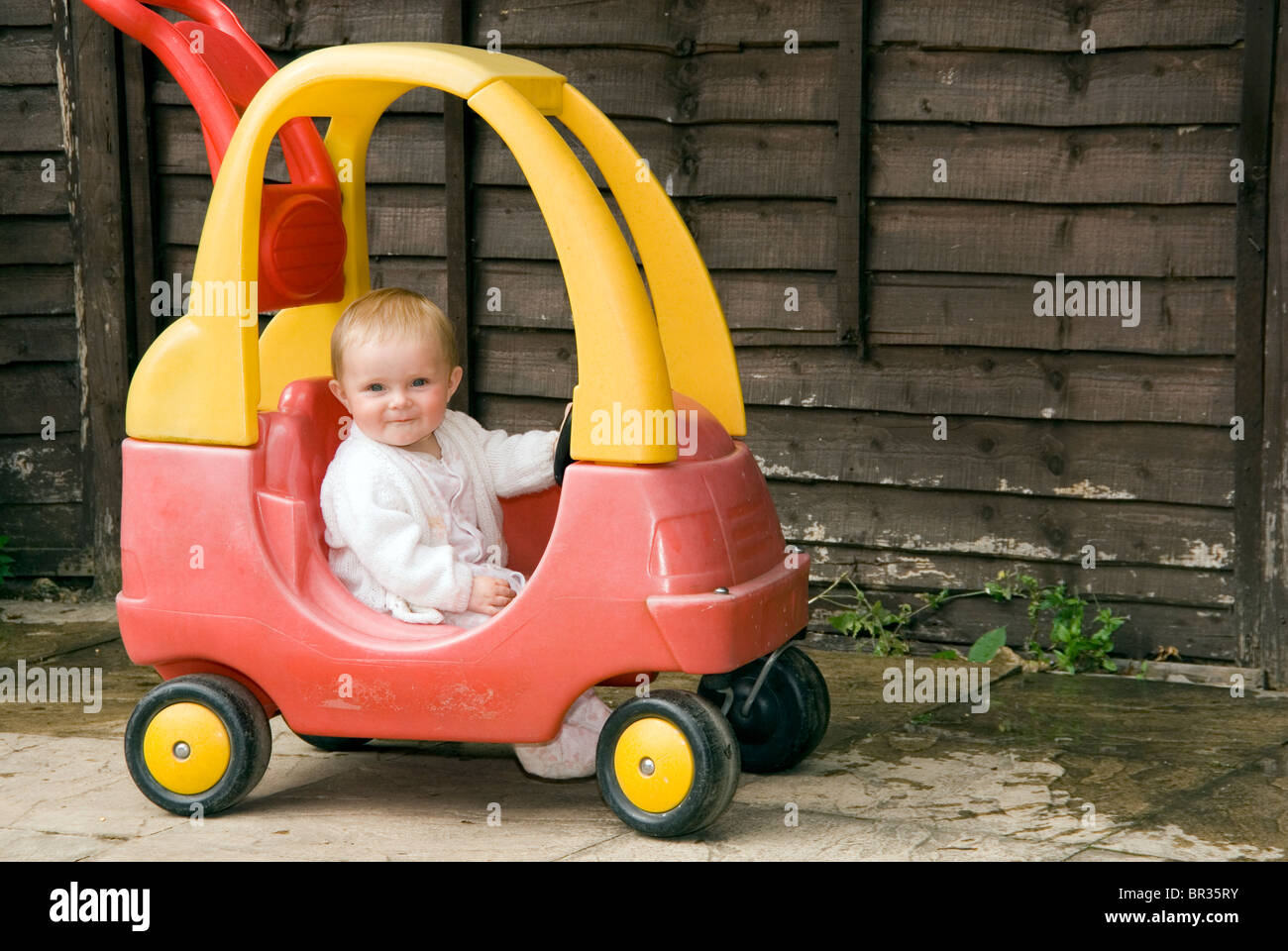 Kids yellow 2024 and red car