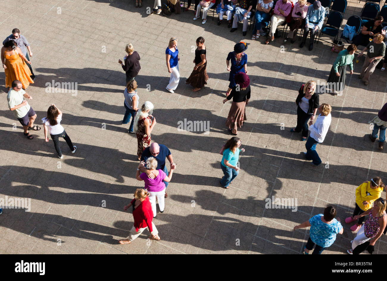 Outdoor Tea Dance at the 75th Anniversary of the De La Warr Pavilion