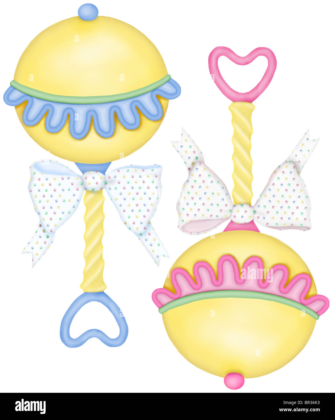 Baby Rattle Stock Photo Alamy