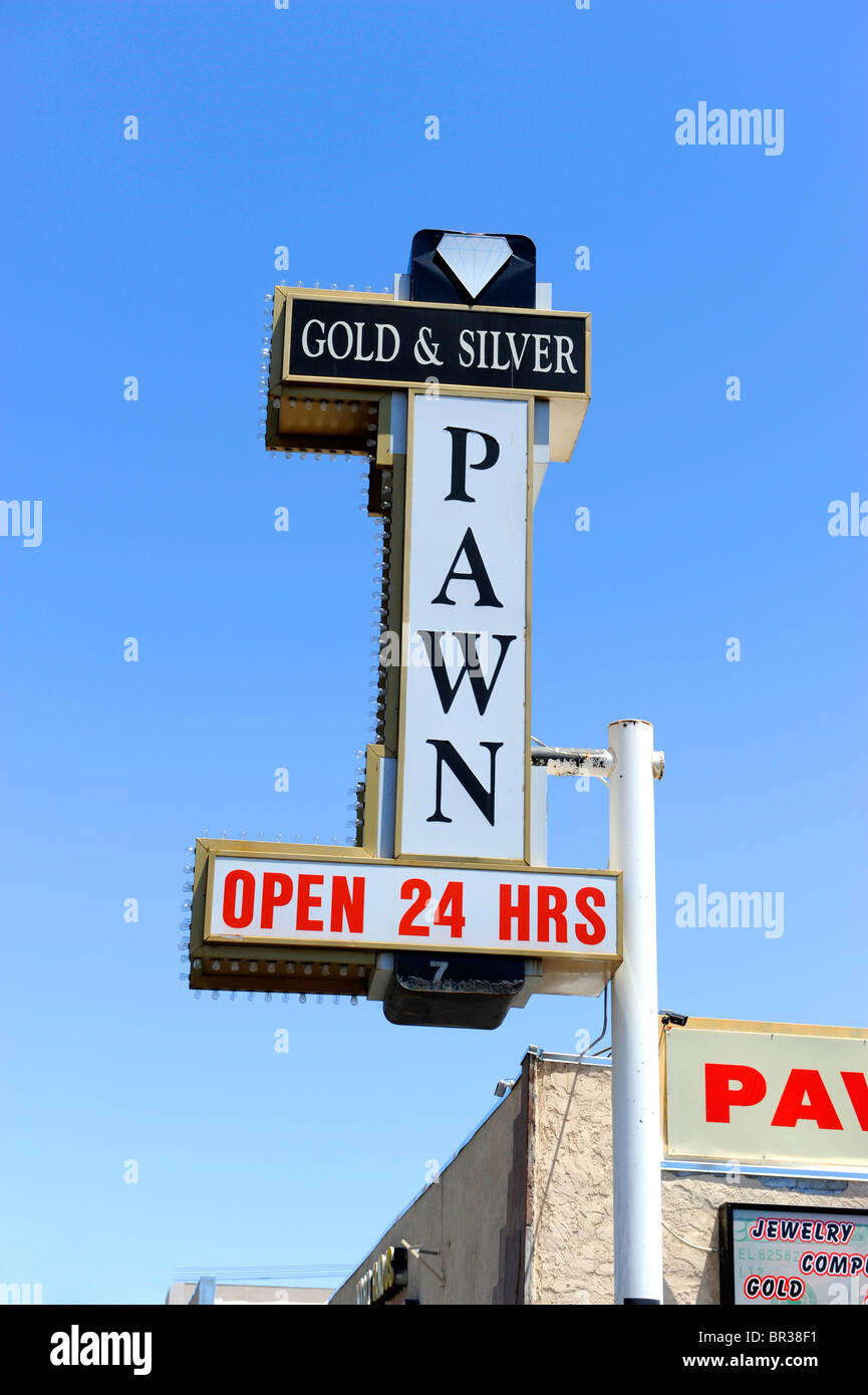 Pawn Shop Las Vegas Nevada TV series Stock Photo Alamy