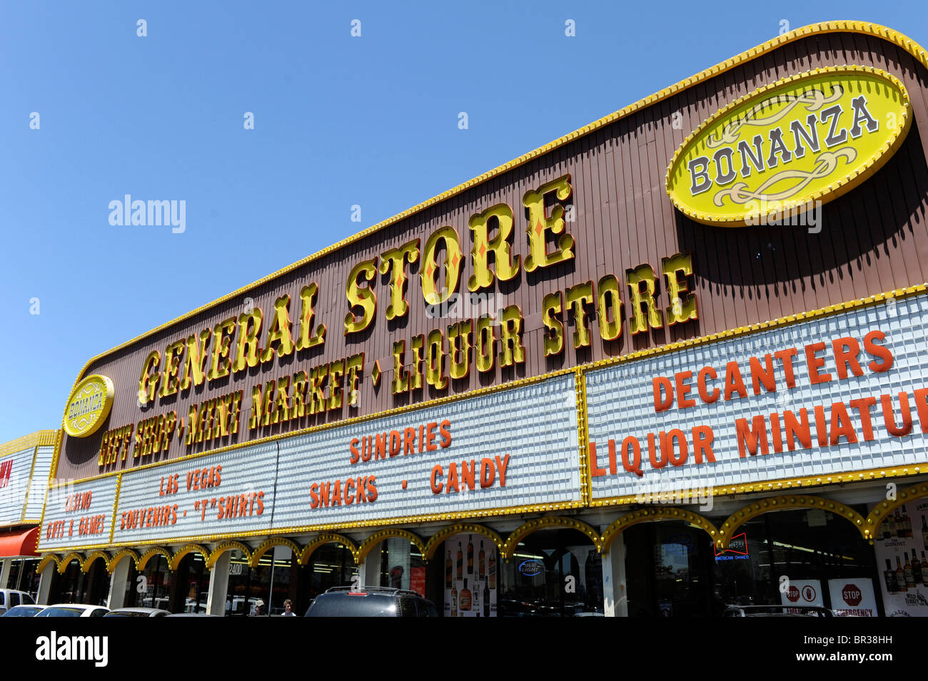Bonanza General Store Gift Shop Las Vegas Nevada Stock Photo Alamy