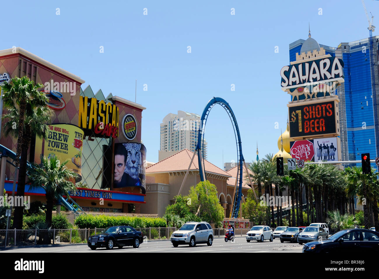 Sahara Hotel Las Vegas Nevada Stock Photo - Alamy
