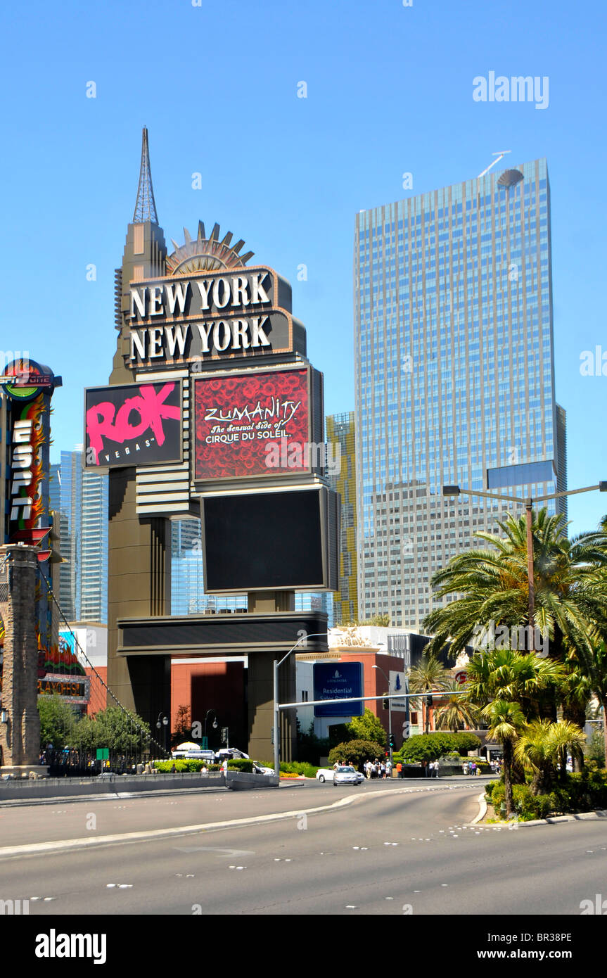 New York New York Las Vegas Nevada Stock Photo Alamy