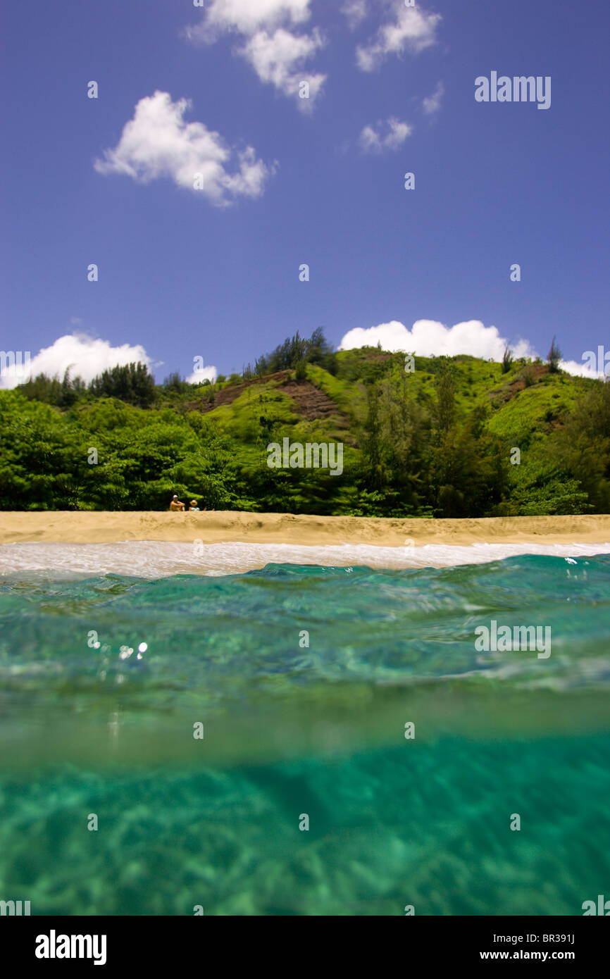 Lumahai Beach, Kauai, Hawaii Stock Photo Alamy
