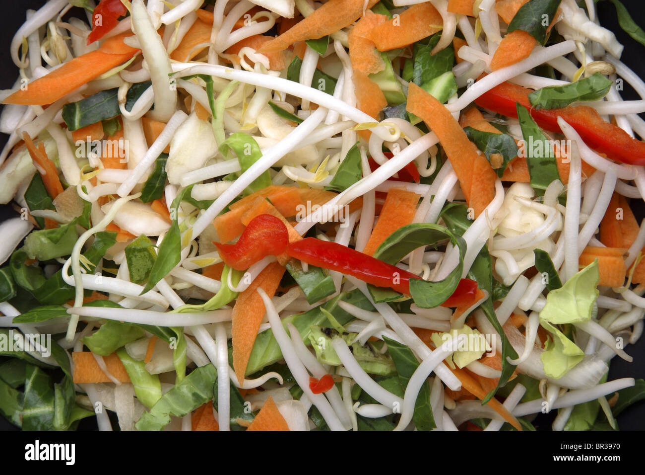 Stir fry vegetables Stock Photo - Alamy