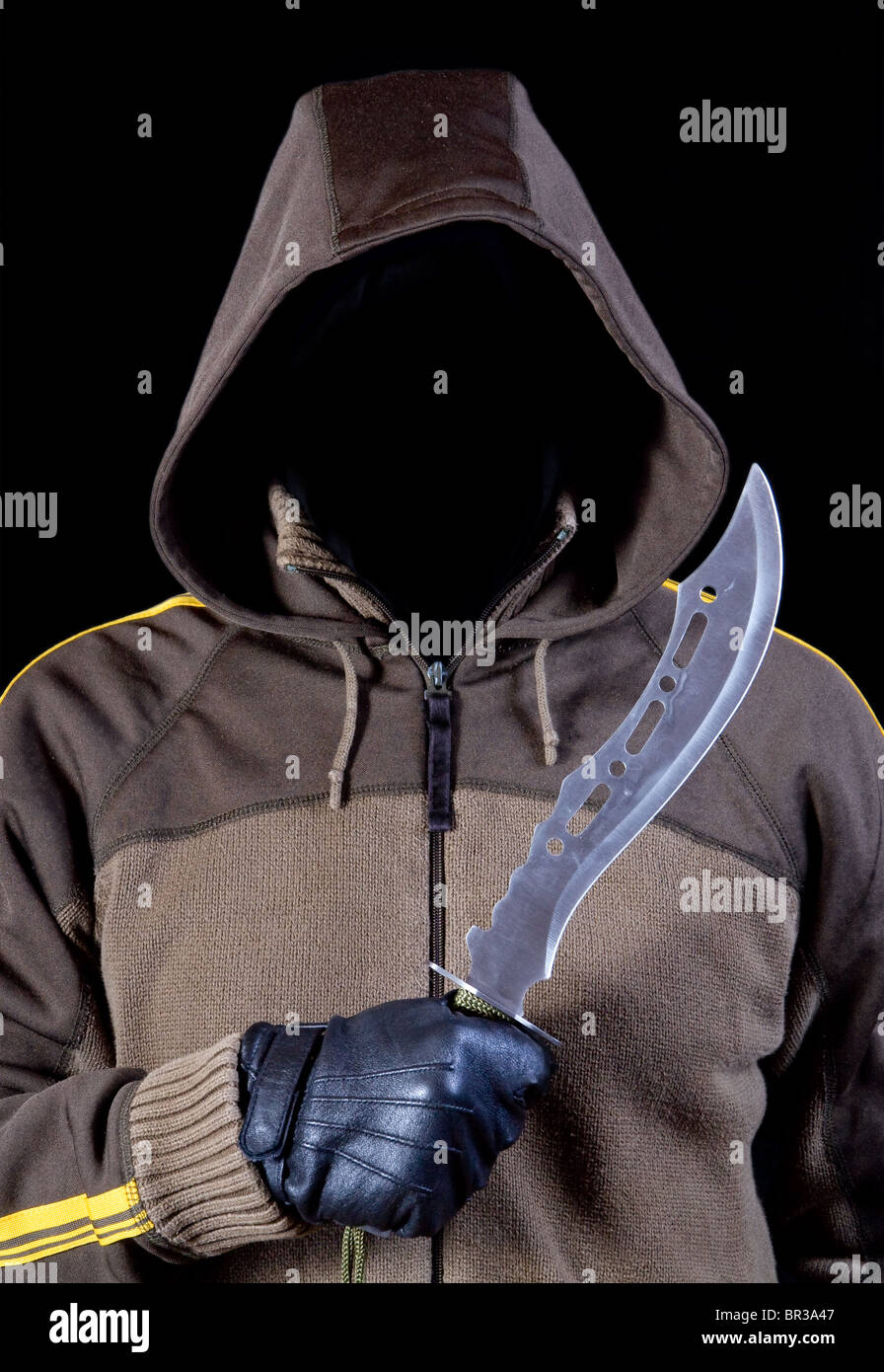 Hidden face knife hires stock photography and images Alamy