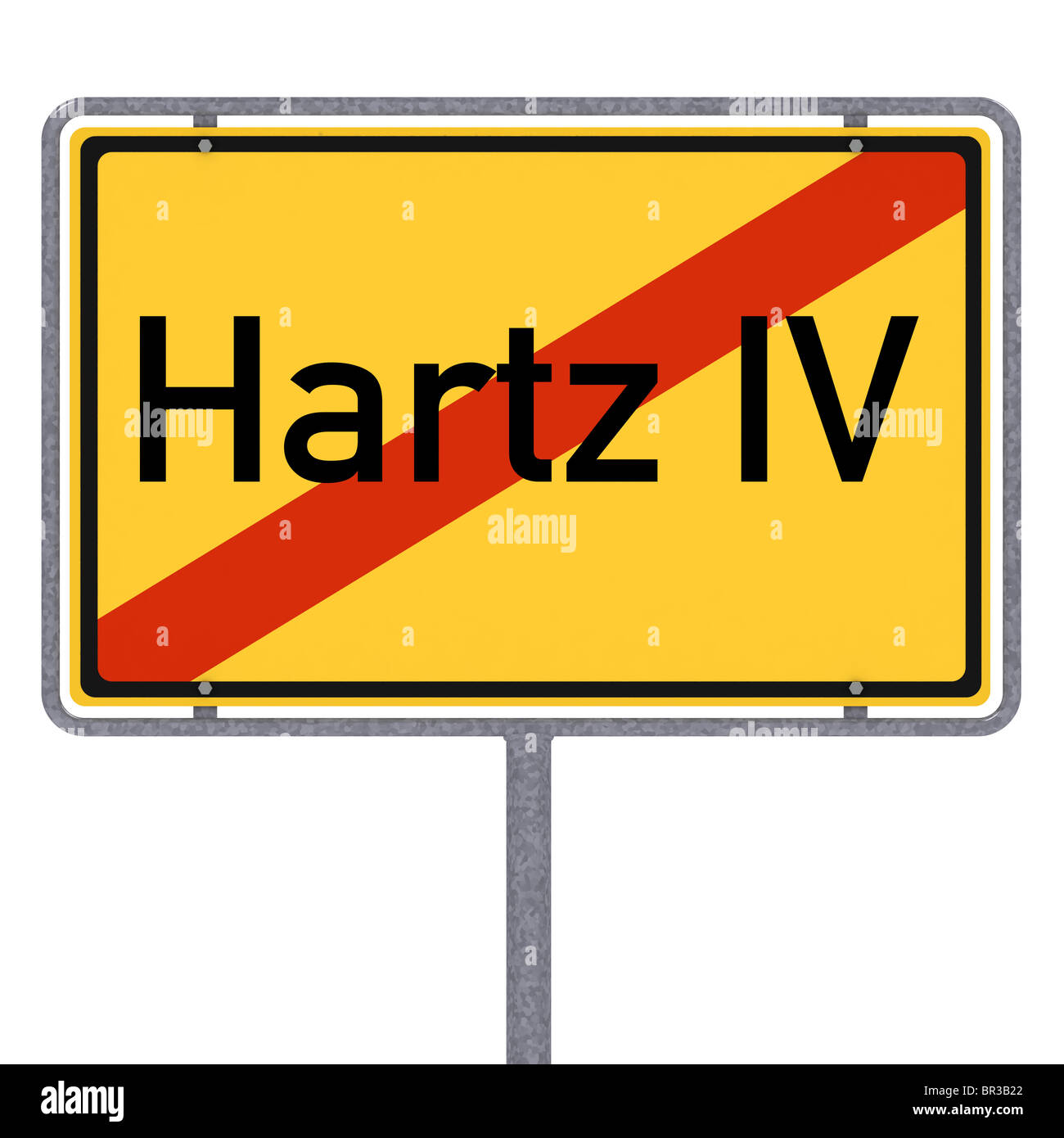 The end of Hartz IV Stock Photo
