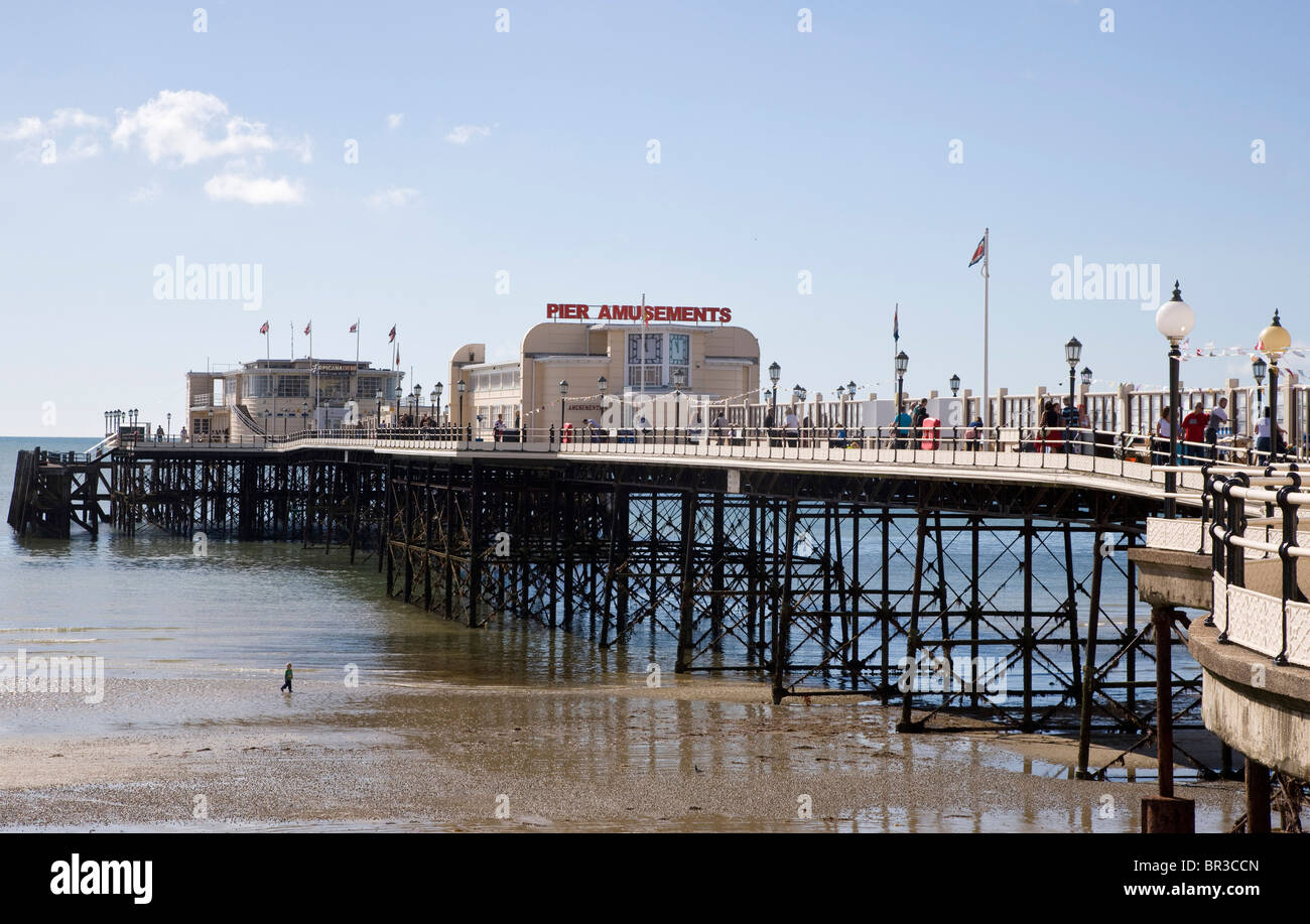 Worthing Pier, West Sussex Stock Photo Alamy