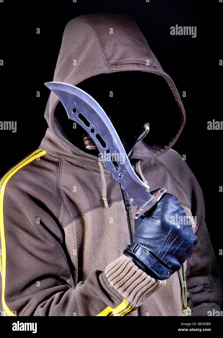 Hidden face knife hires stock photography and images Alamy