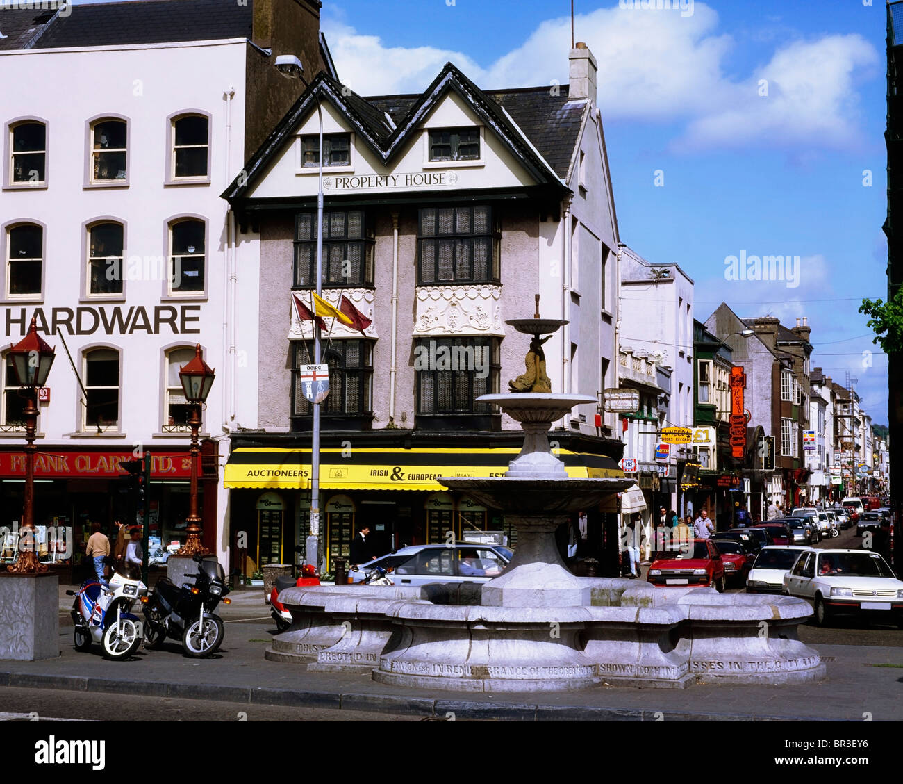 Cork City, Co Cork, Ireland, Grand Parade And Oliver Plunkett Street
