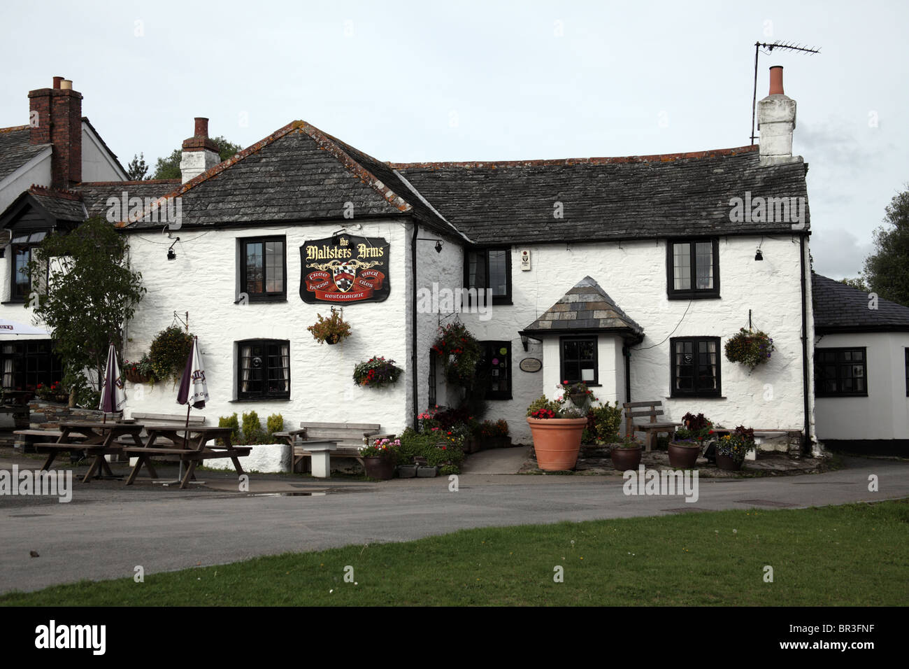 The Maltsters Arms, Chapel Amble, Cornwall Stock Photo Alamy