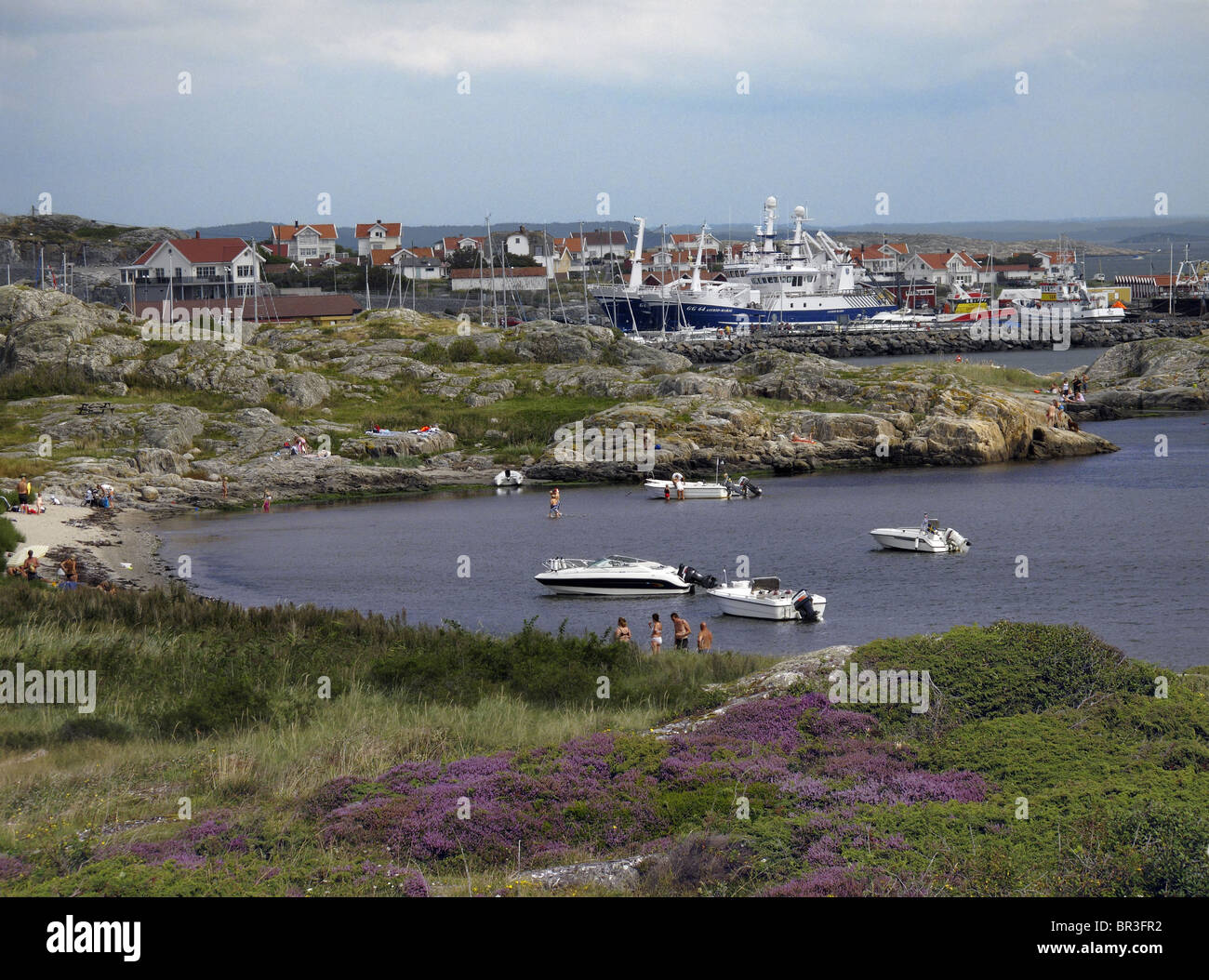 Rörö fishing village and tourist destination on Rörö island, Swedish vest  coast Stock Photo - Alamy
