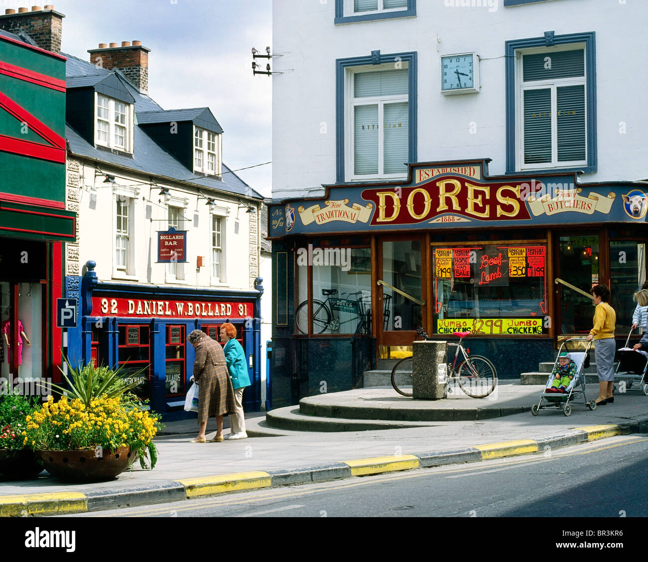 Kilkenny Co Kilkenny Ireland Traditional Shop Fronts Stock Photo Alamy