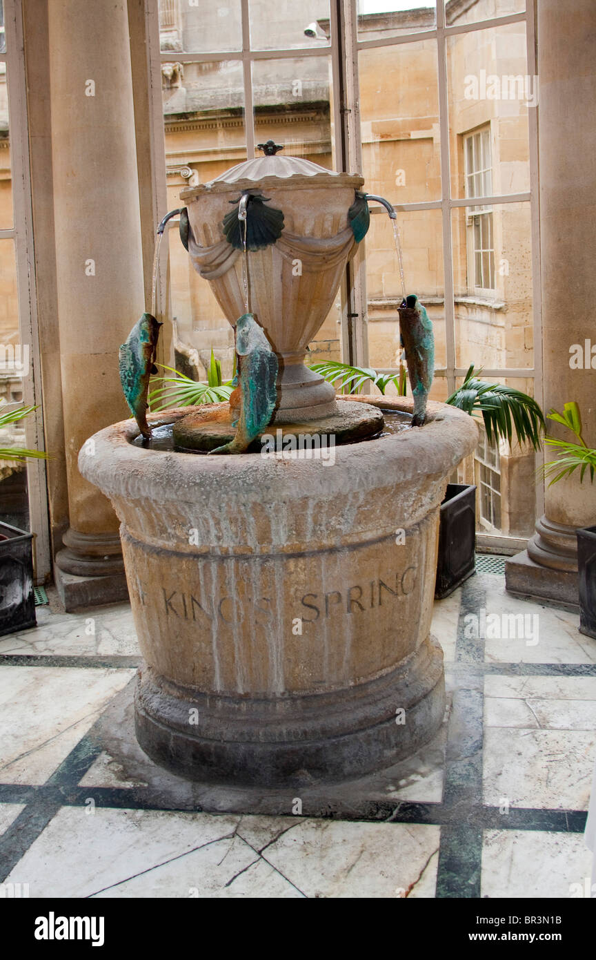 warm Water fountain at Bath "Pump Room" Bath Sommerset 105381 Bath