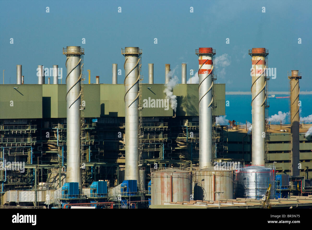 Water Desalination Plant in Sharjah, UAE Stock Photo Alamy