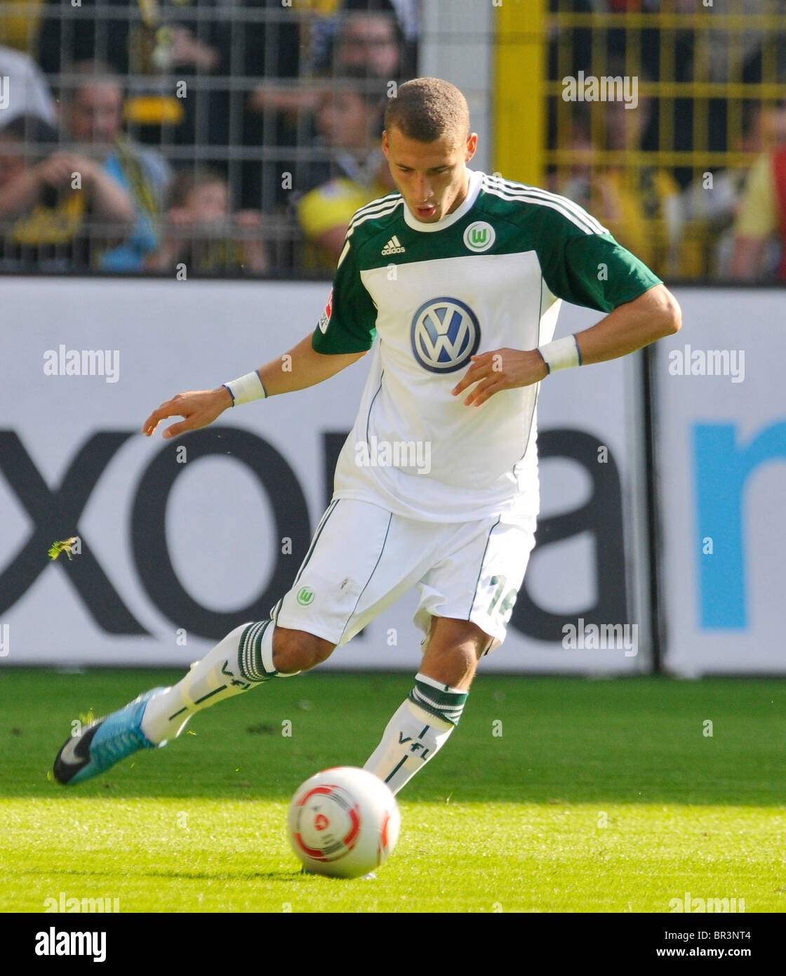 Fabian JOHNSON,  VfL Wolfsburg during german Bundesliga match Borussia Dortmund vs VfL Wolfsburg Stock Photo