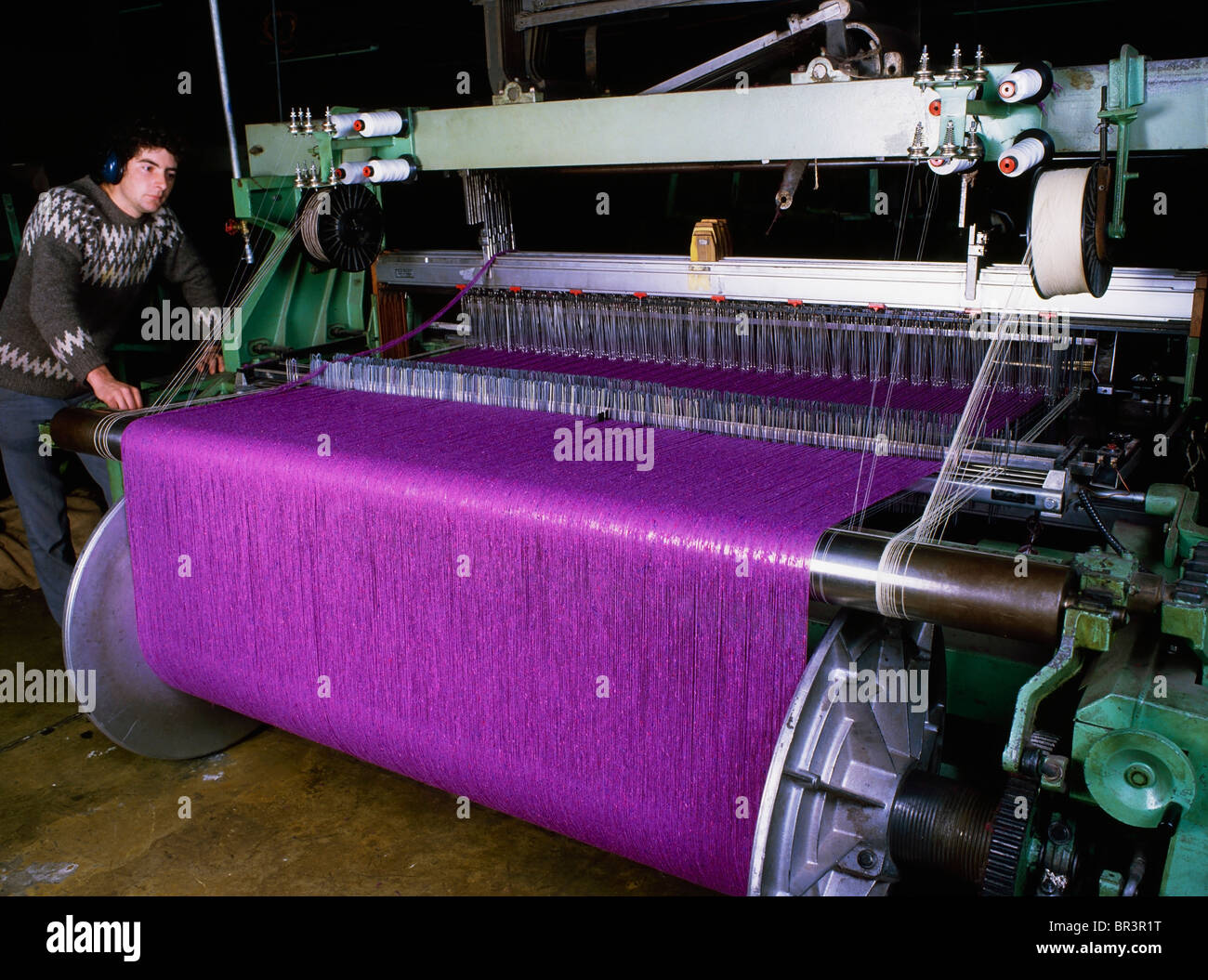 Kilcar, Co Donegal, Ireland , Weaving Stock Photo Alamy