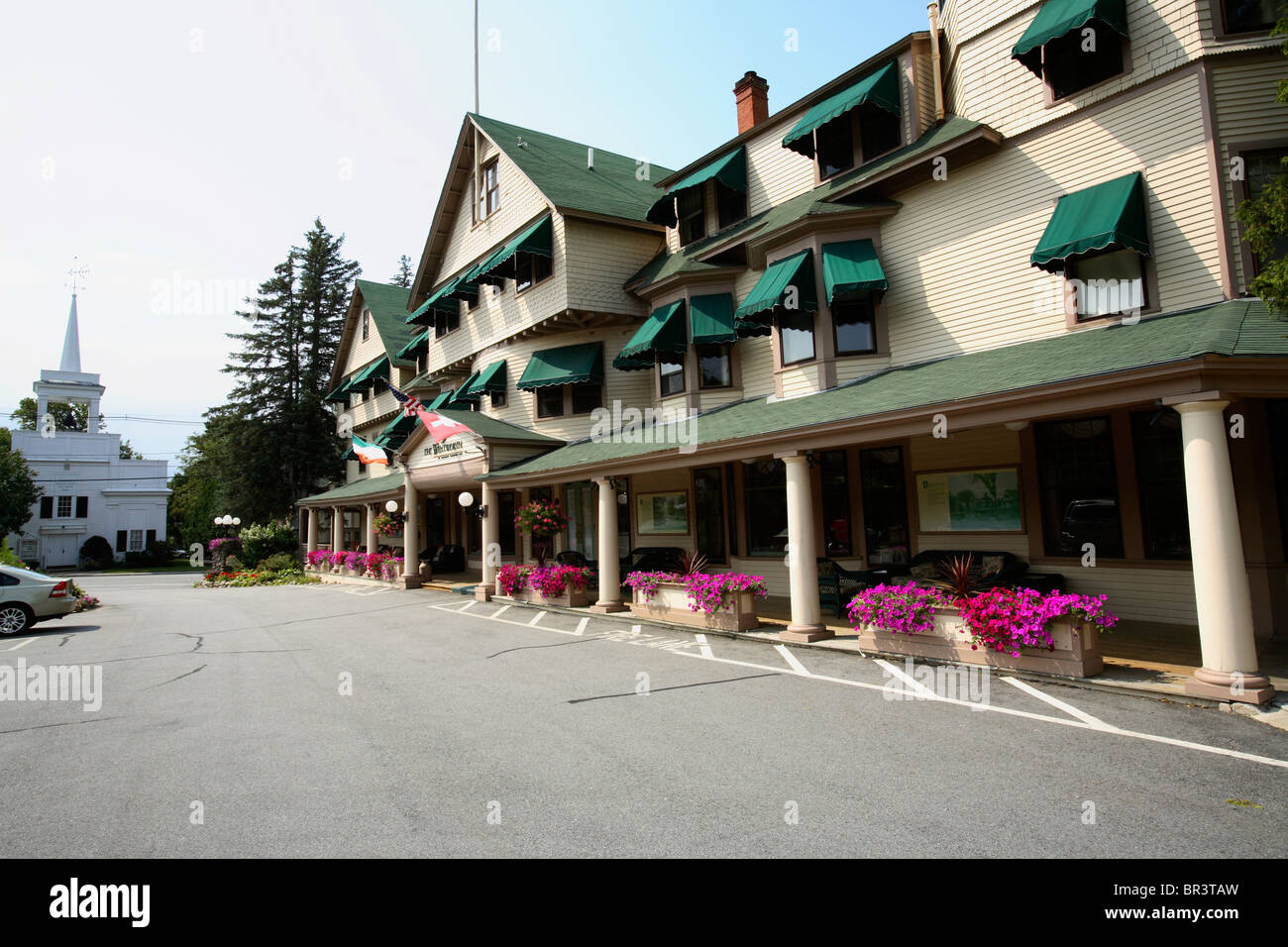 The elegant Wentworth Inn in downtown Jackson, NH Stock Photo Alamy
