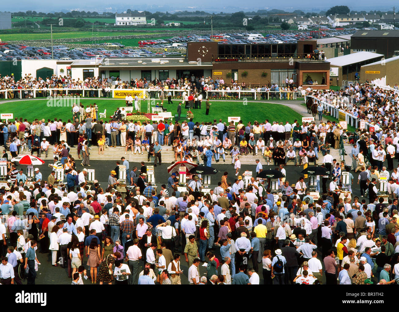 Galway City, Co Galway, Ireland, Horse Sports, Galway Races Stock Photo
