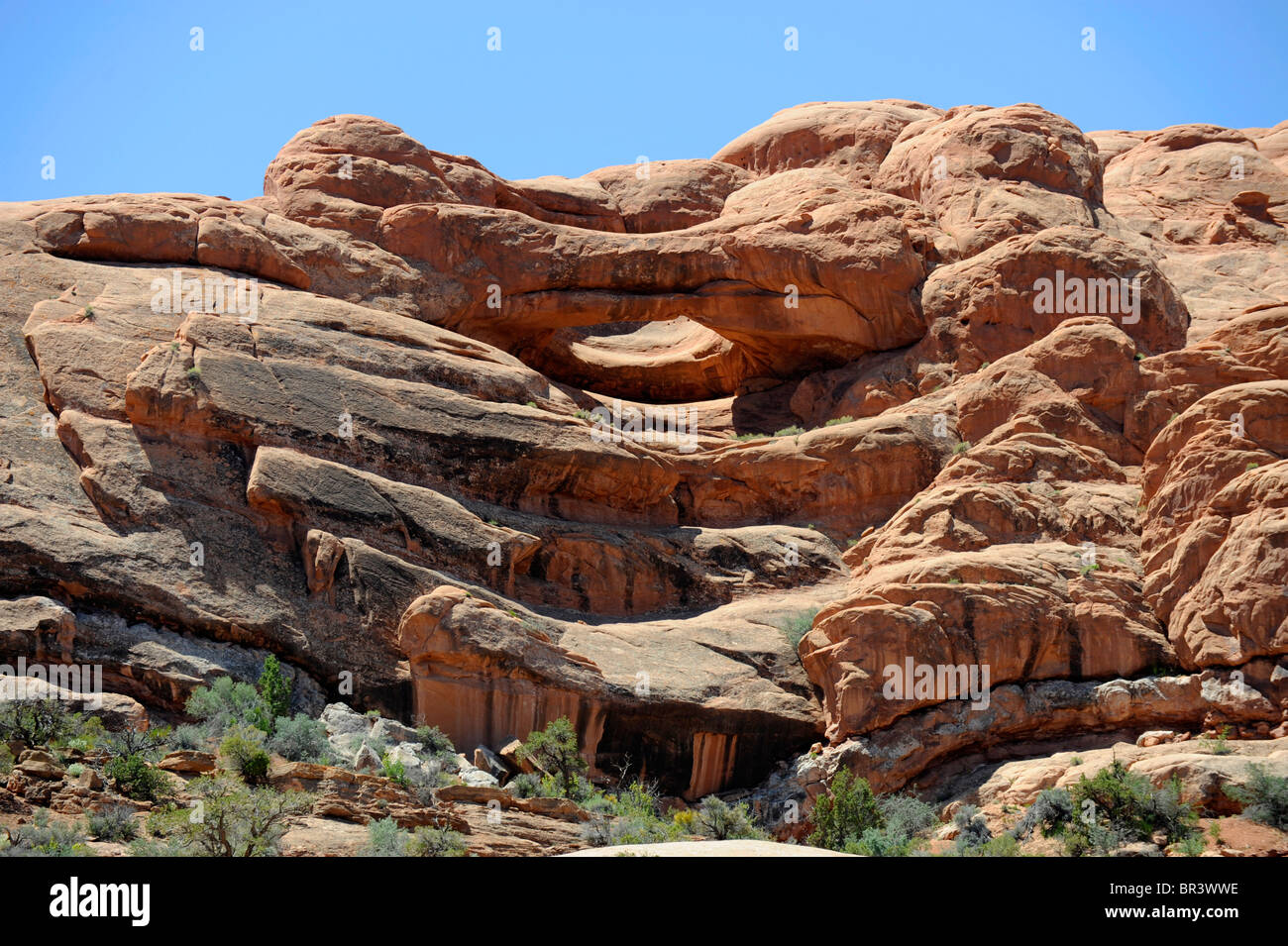 Garden of Eden Arches National Park Moab Utah Stock Photo Alamy