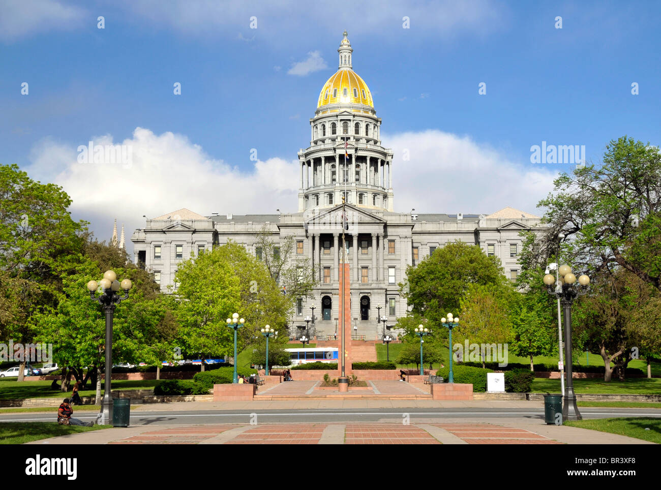 State Capitol Building Denver Colorado Stock Photo
