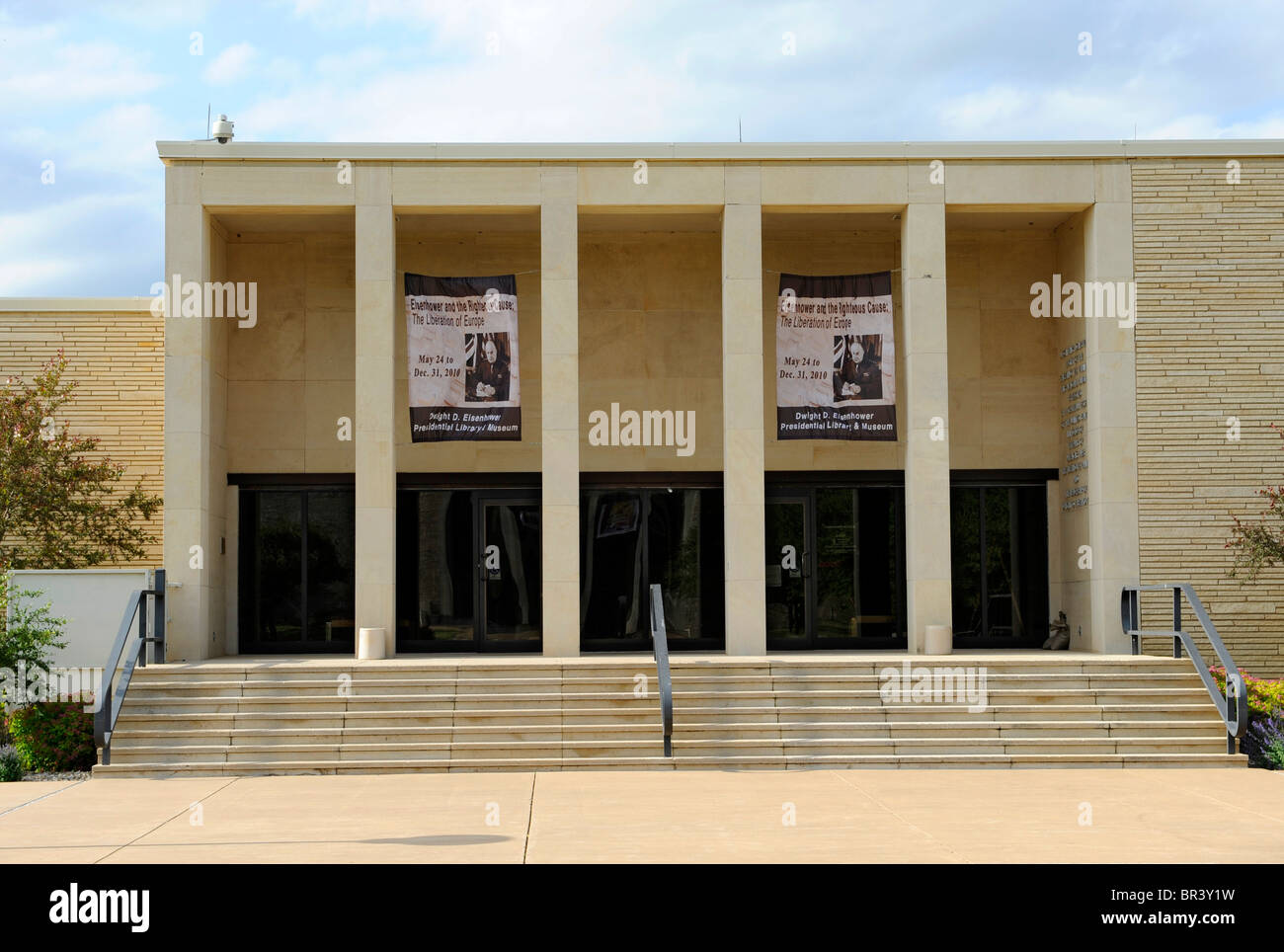 Dwight D Eisenhower Museum Abilene Kansas Stock Photo Alamy