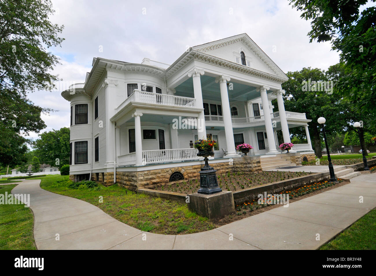 Seelye Mansion Abilene Kansas Stock Photo - Alamy